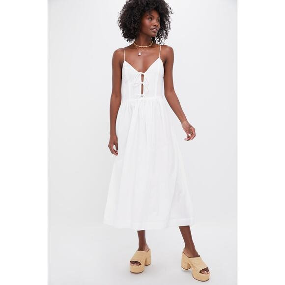 SEA NEW YORK Pearl Zora Solid Tie Tank Dress Size 6 NWT Retail $295 - Picture 1 of 6